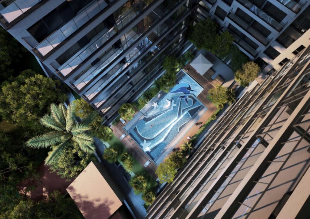 Prime location of Riara Oasis near The Junction Mall and Riara Group of Schools.