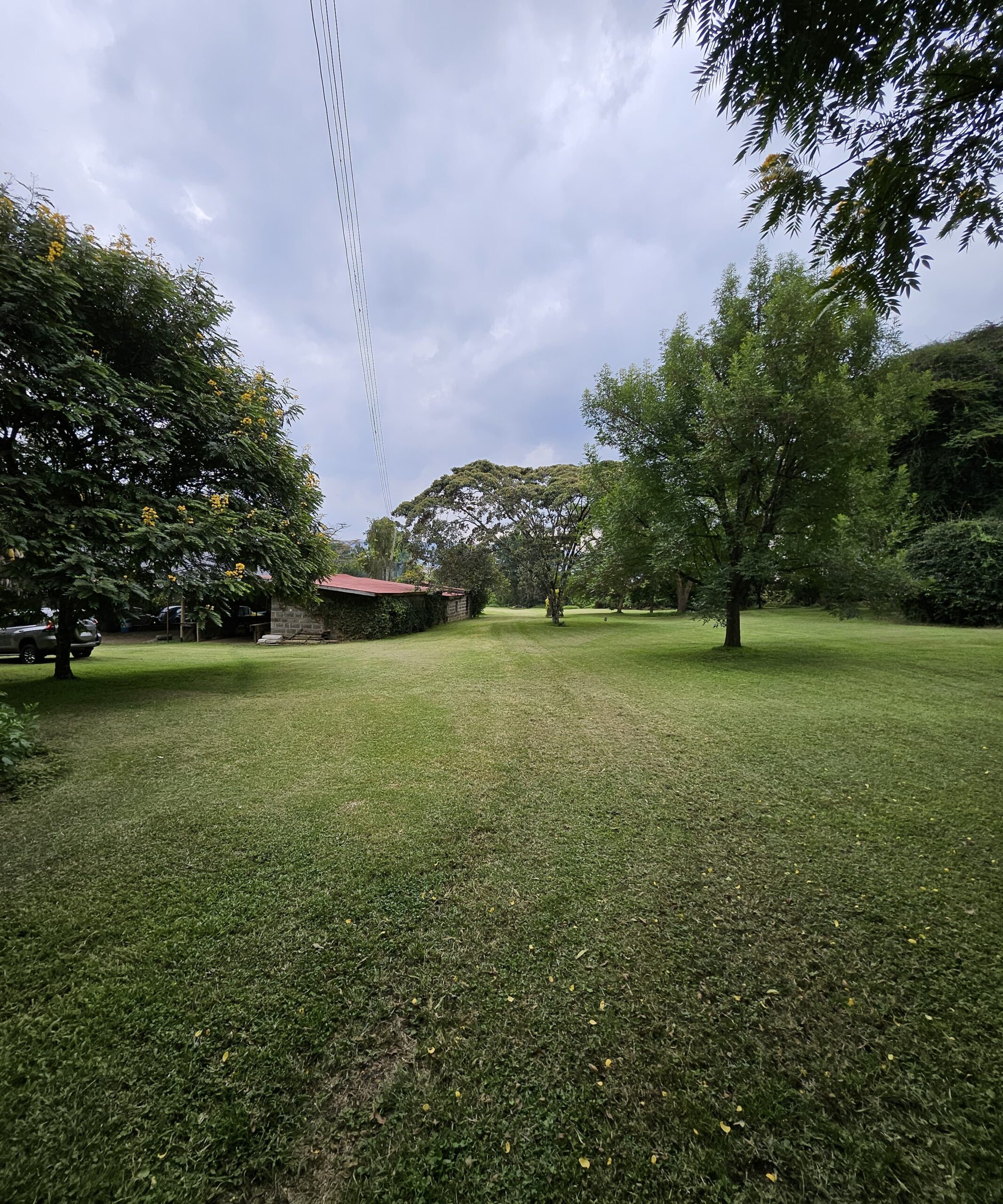 Main house at the property