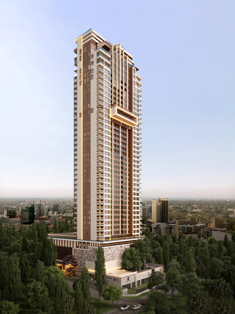 Luxury interior of 88 Upper Hill Nairobi apartments