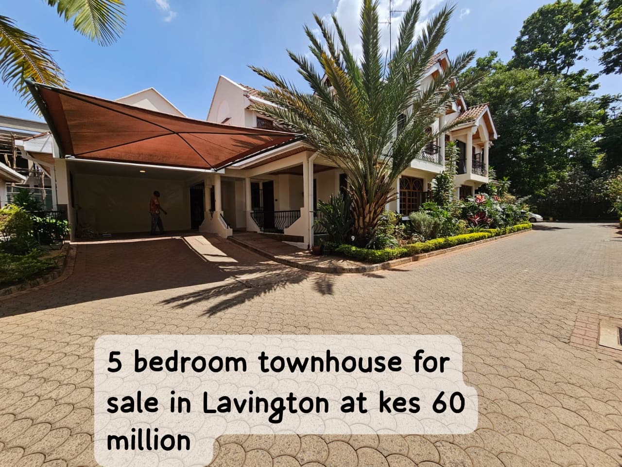 Modern 5 bedroom Lavington townhouse for sale in a gated community