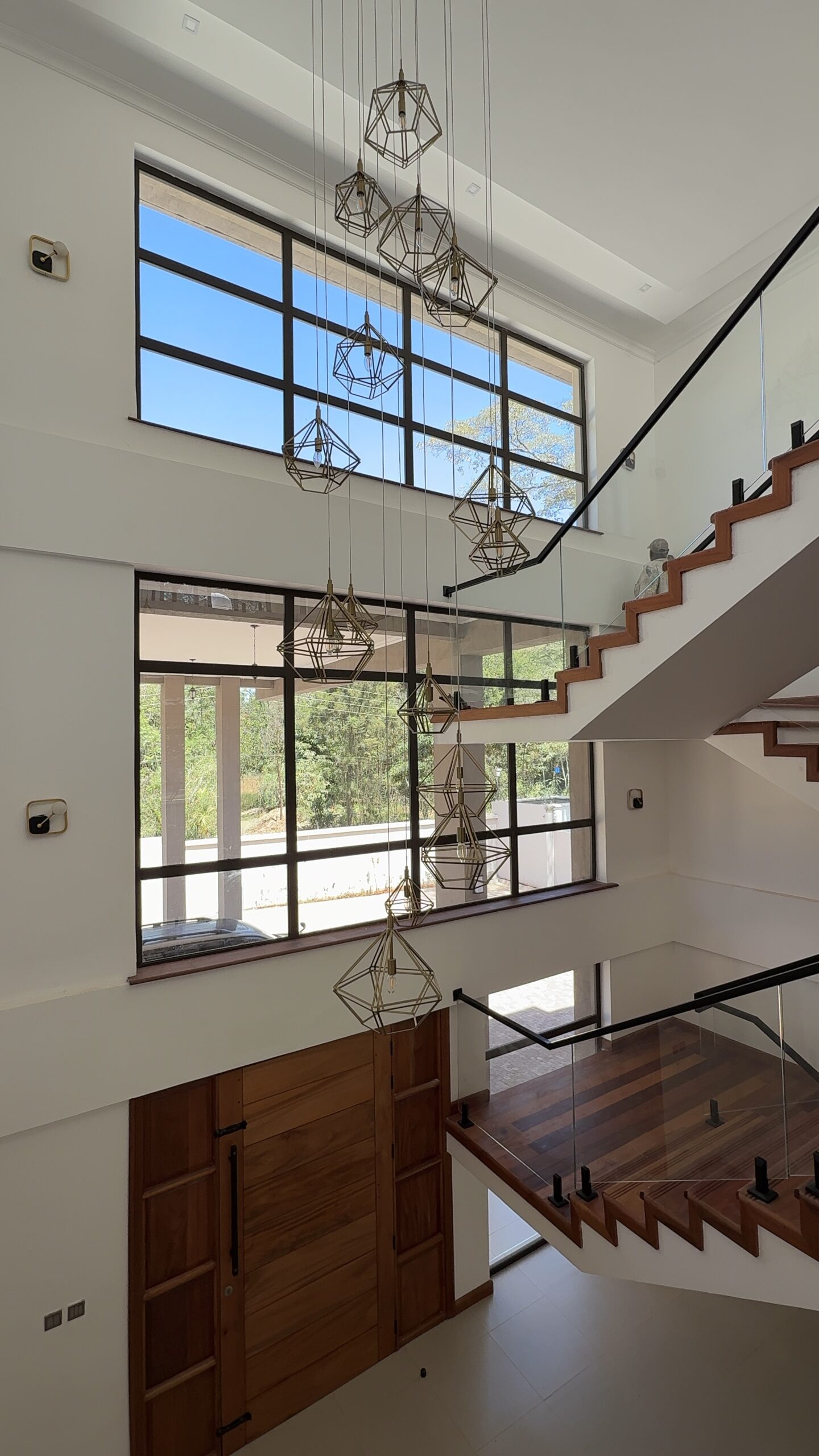 Secure gated community entrance in Karen Windy Ridge with 24 hour CCTV.