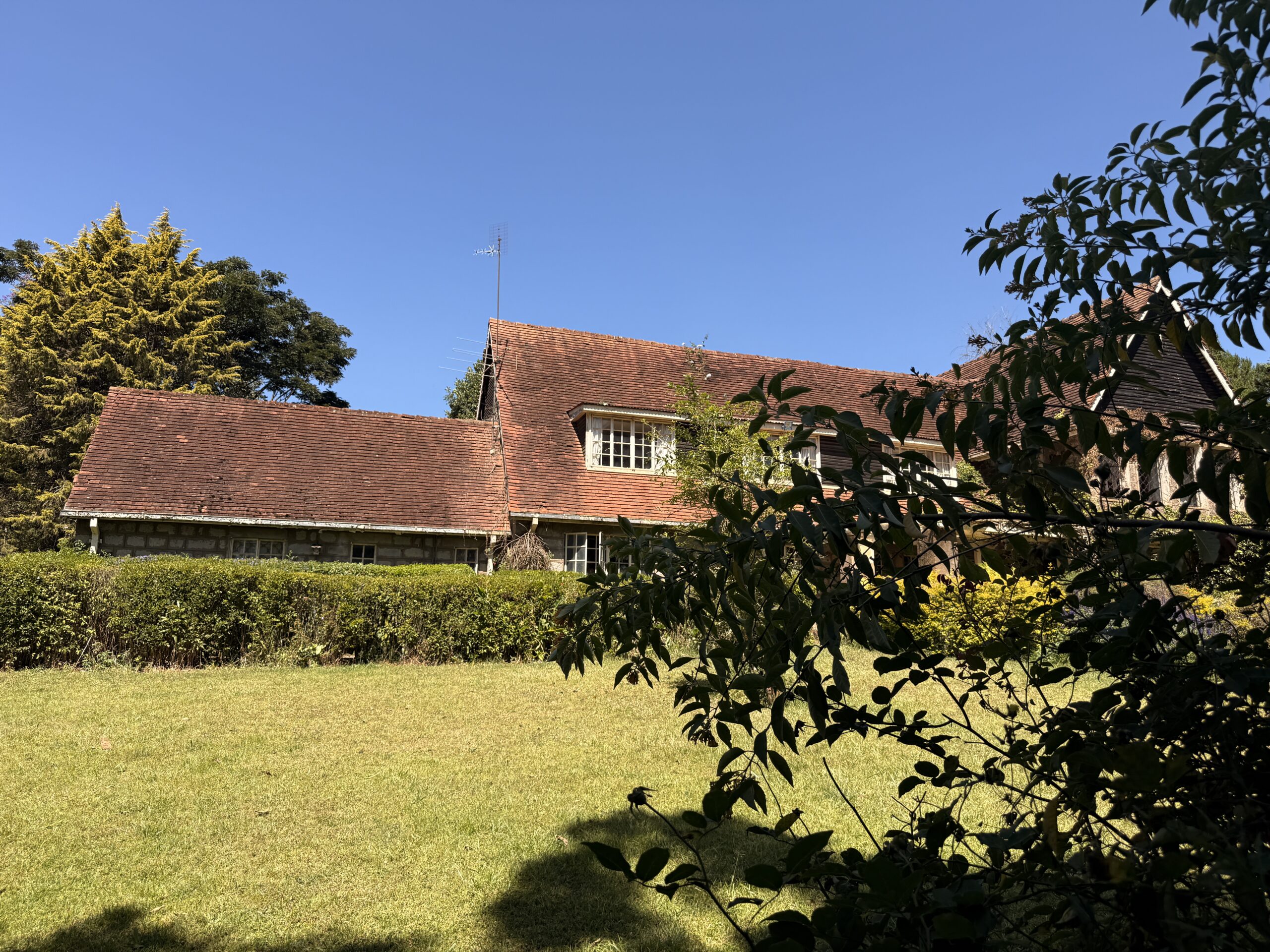 Panoramic tea estate views from a 6.3 acre prime property for sale in Tigoni.