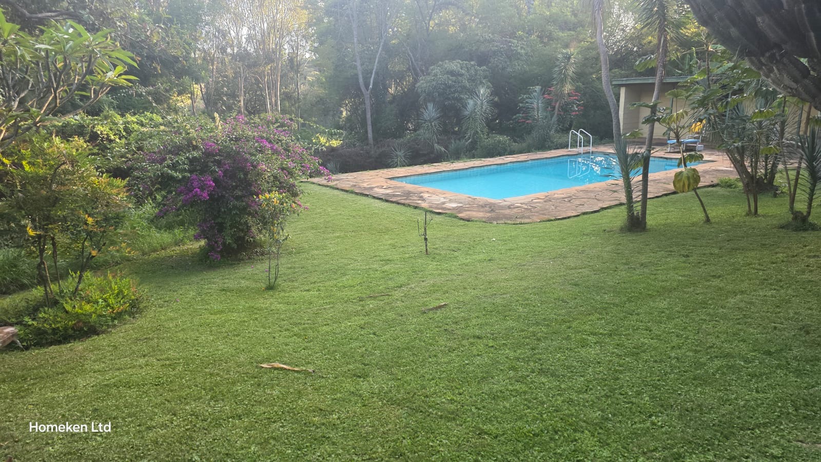 Swimming pool on Karen Nairobi property for sale