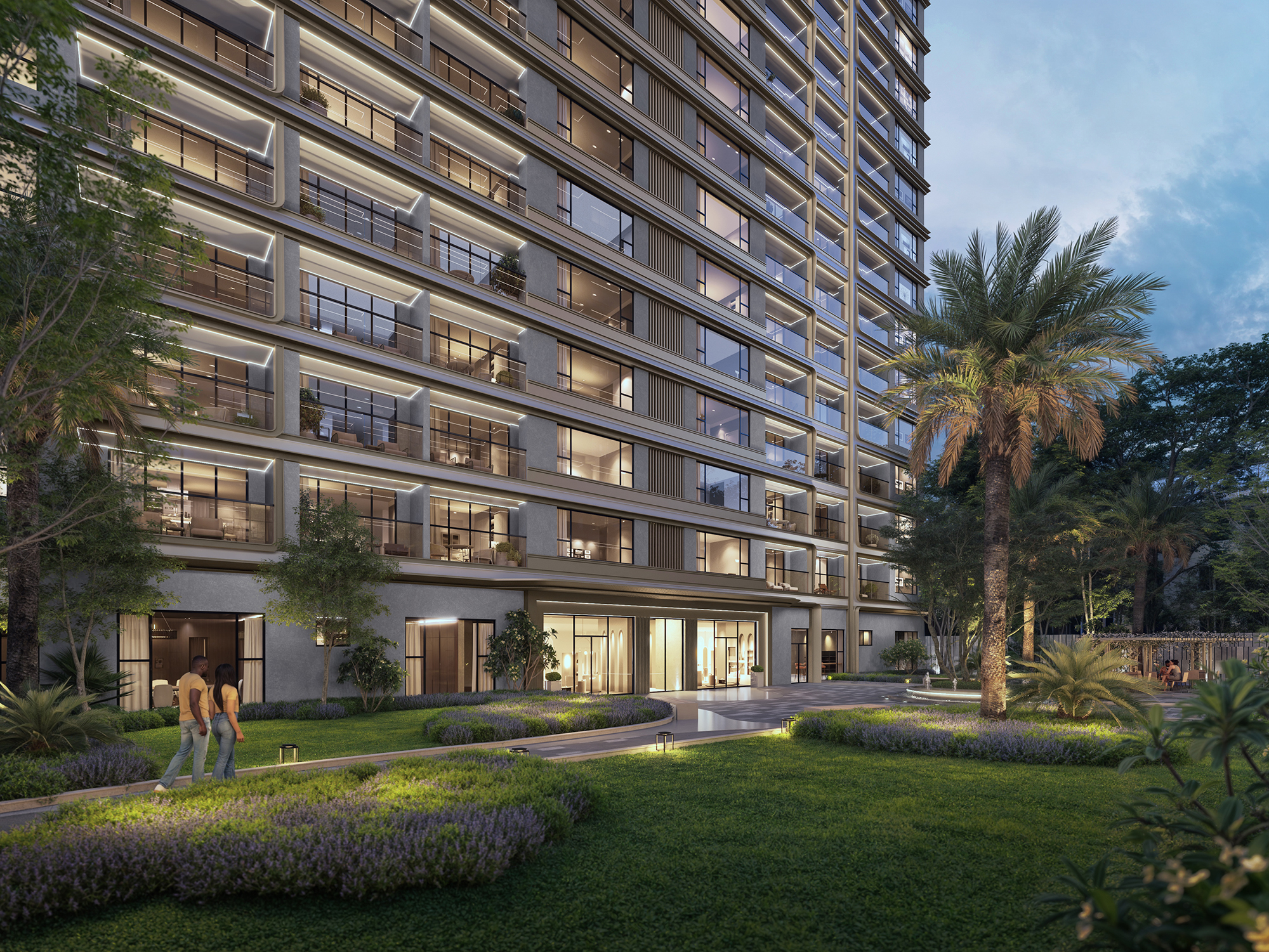 The Diplomat Residence Westlands architectural rendering showing high-rise luxury apartments on Peponi Road