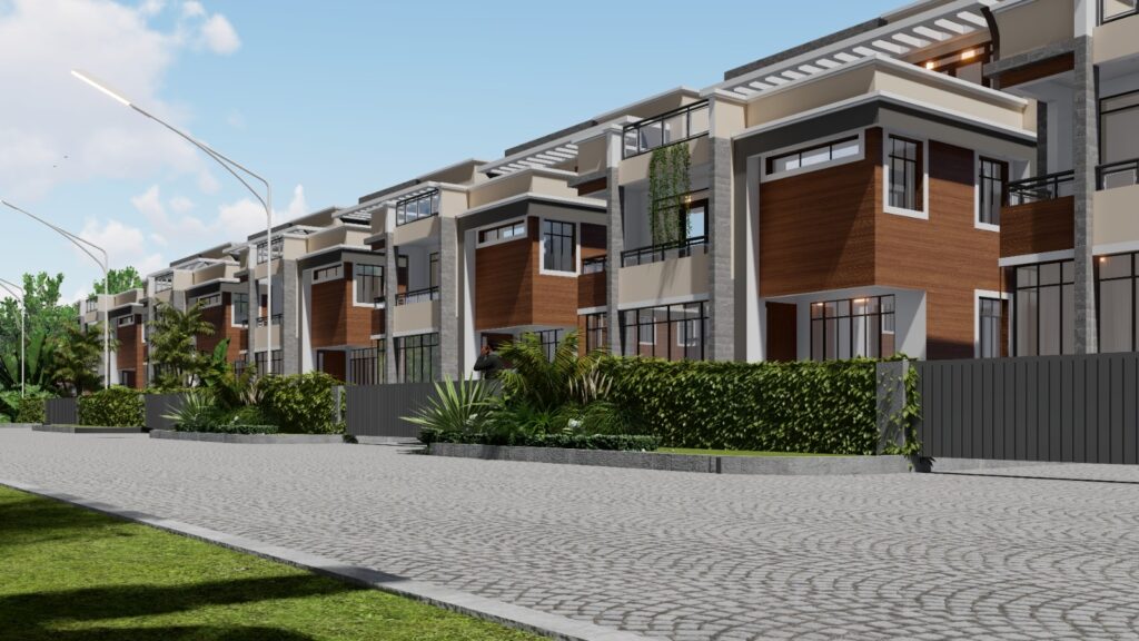 Spacious Modern Family Room in 4 Bedroom Townhouse – Karen Olkeri