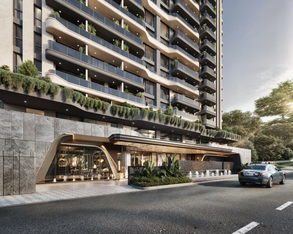 Hephé Palace Westlands modern high-rise apartment towers