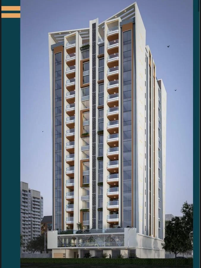Modern high-rise Panorama View Apartments in Parklands, Nairobi – elegant contemporary architecture.