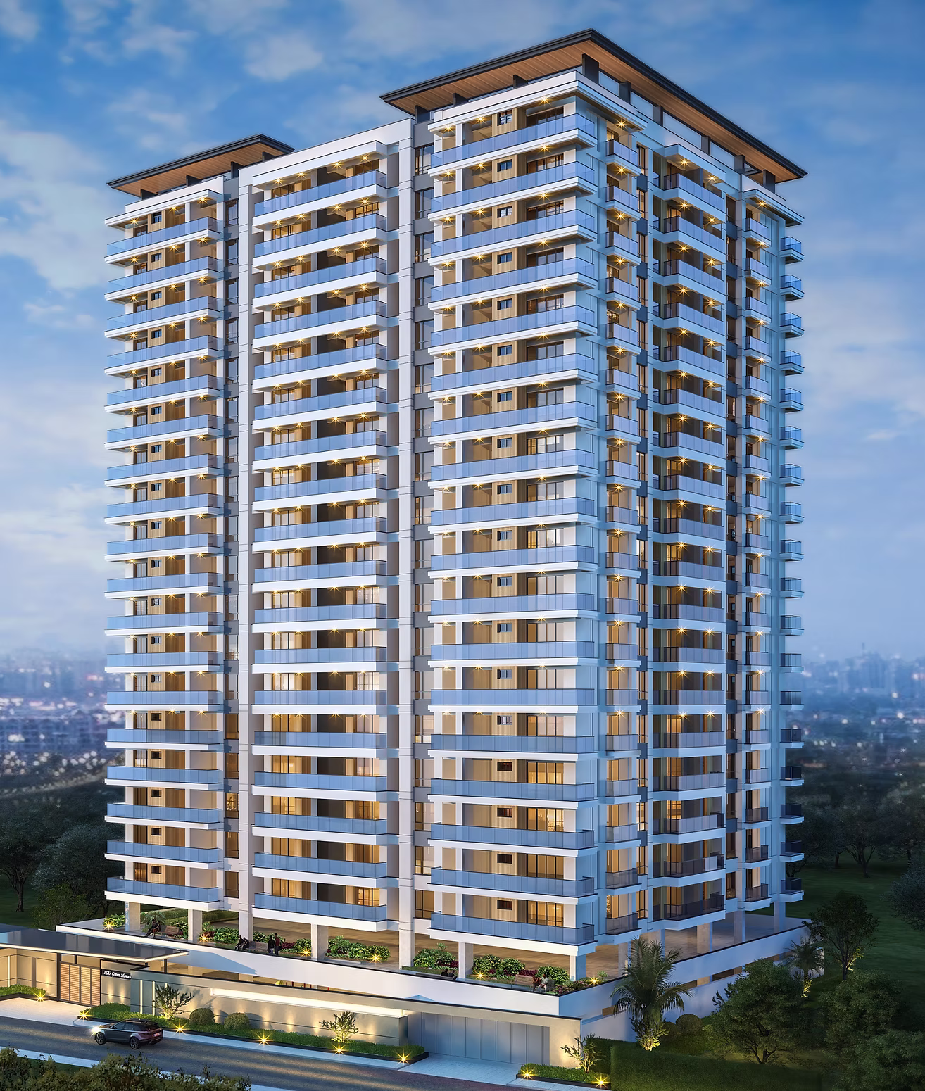 Modern ILU Green Homes Apartments development in Kilimani, Nairobi.