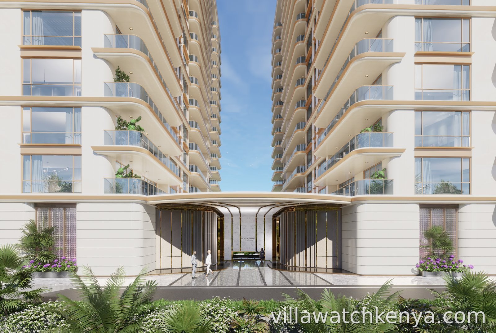 Golden Hill Apartments Westlands Nairobi – modern luxury apartment building on the edge of Karura Forest