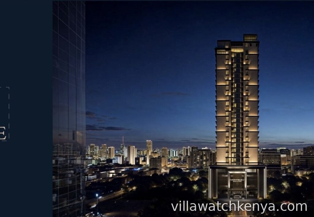 Luxury residential development Montbleu on Muthithi Road Westlands