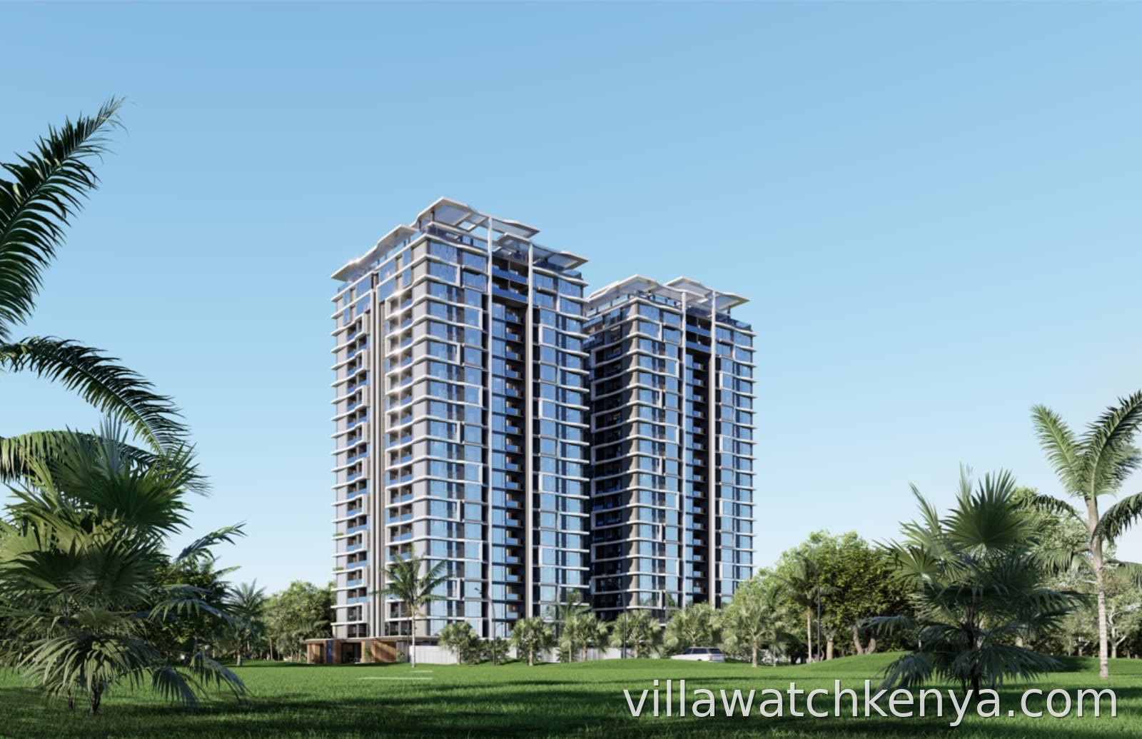 Modern high-rise Panorama West Residence Westlands Nairobi