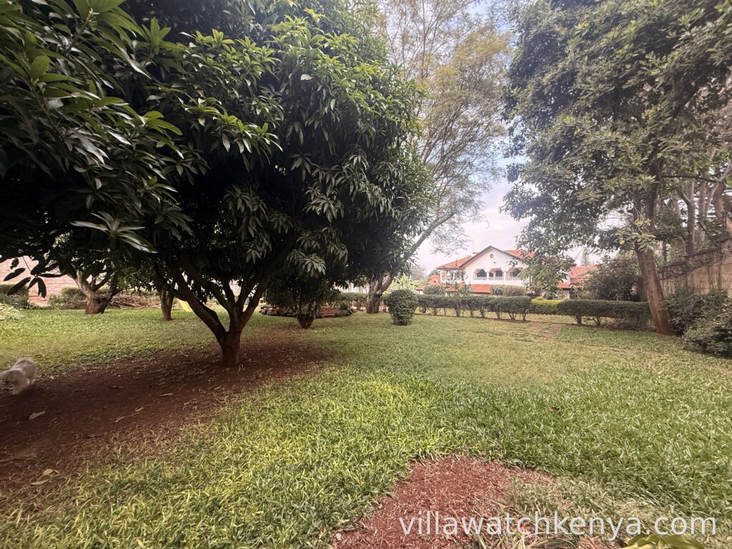 Secure entrance and pathway to fully furnished 1-bedroom guest wing in Runda