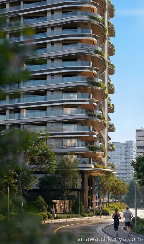luxurious facade of ivy myst