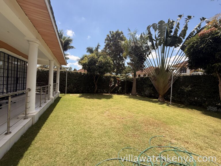 Five Star Meadows: Refurbished 4 Bedroom Villa + DSQ for Rent, Kiambu Road