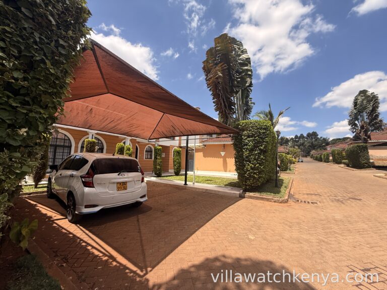 Five Star Meadows: Refurbished 4 Bedroom Villa + DSQ for Sale, Kiambu Road