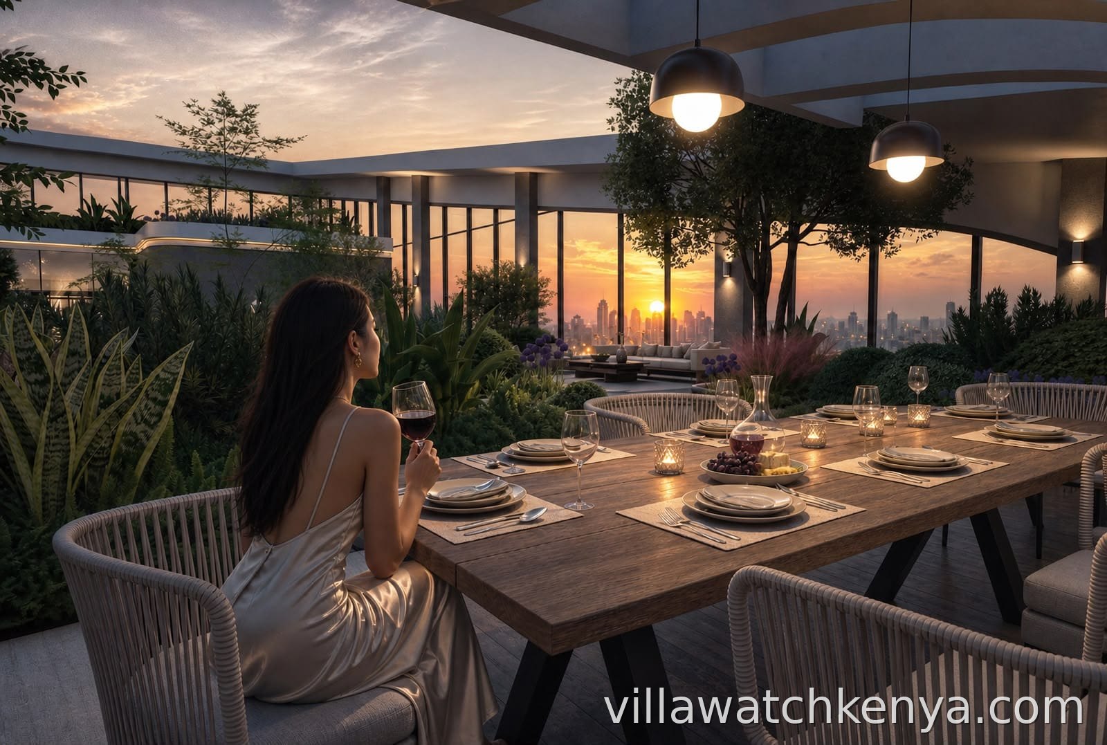 Loft residences Santorini Residences Westlands 99 to 160 sqm with 6 metre open void option