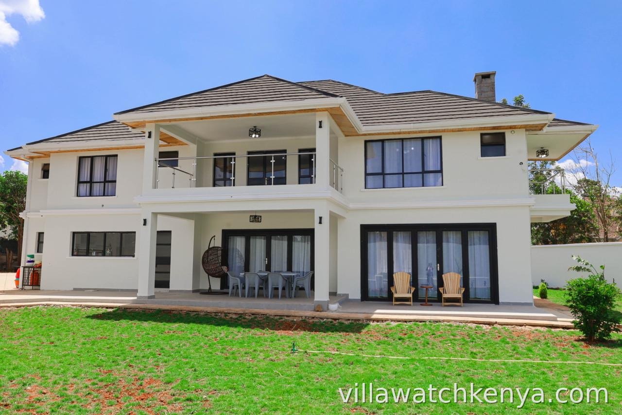 Ambassadorial mansion exterior in Runda, Nairobi