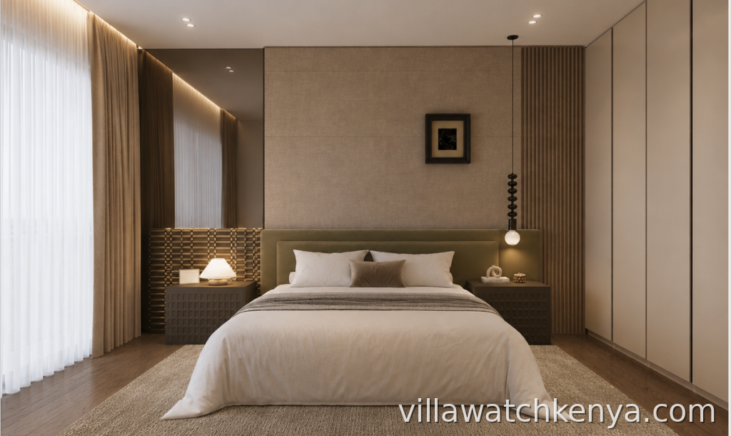 Avero Residences Westlands bedroom interior