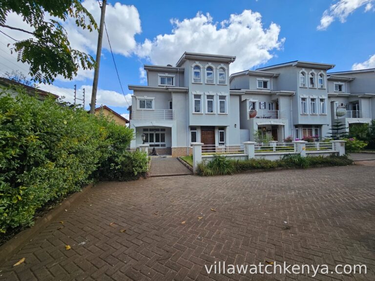5 Bedroom Townhouse for Sale in Lavington, Nairobi (All En-suite + DSQ) – KSh 65M